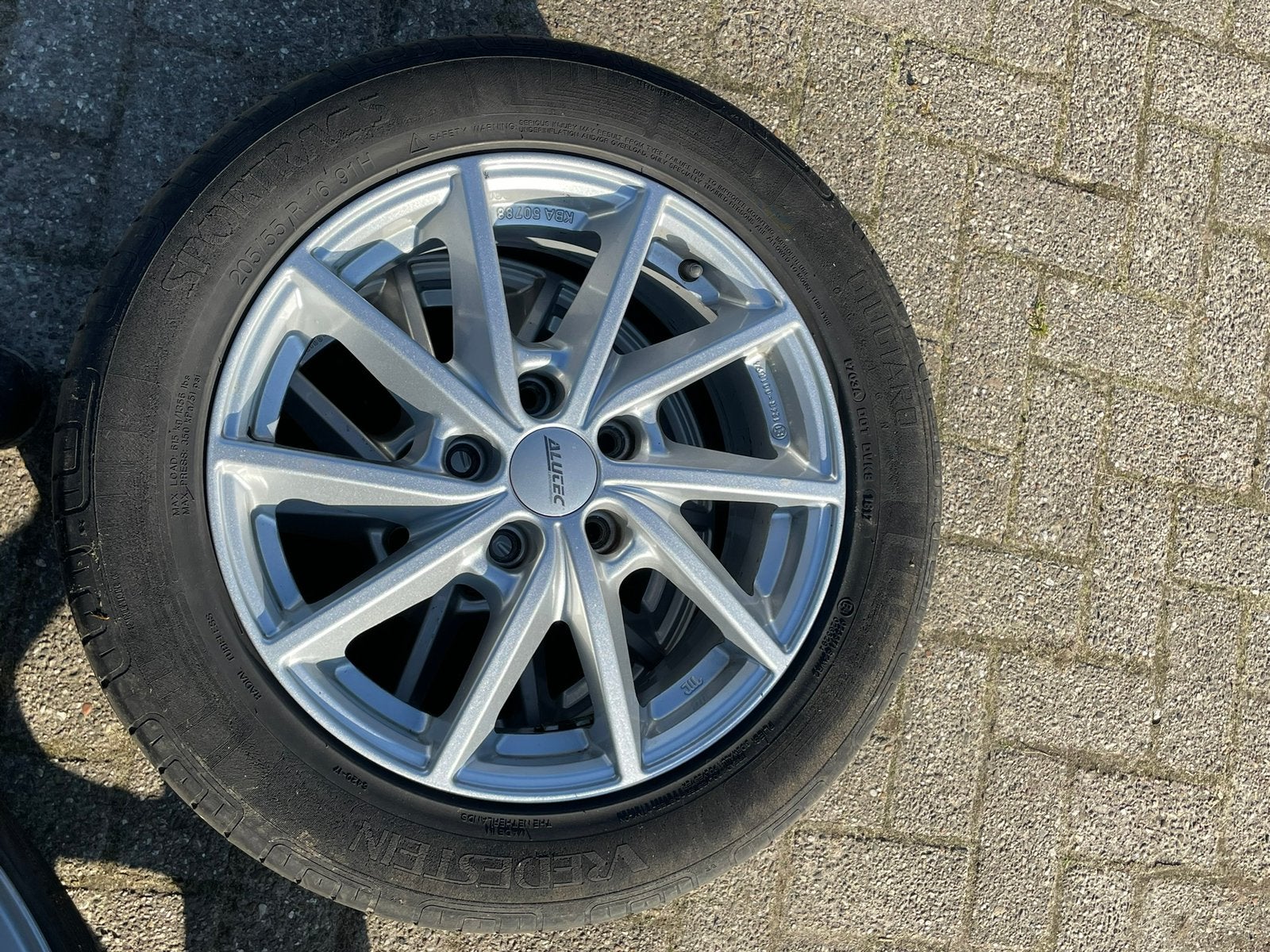 Alutec 16 inch velgen, Auto-onderdelen, Ophalen, Velg(en), 16 inch, 205 mm