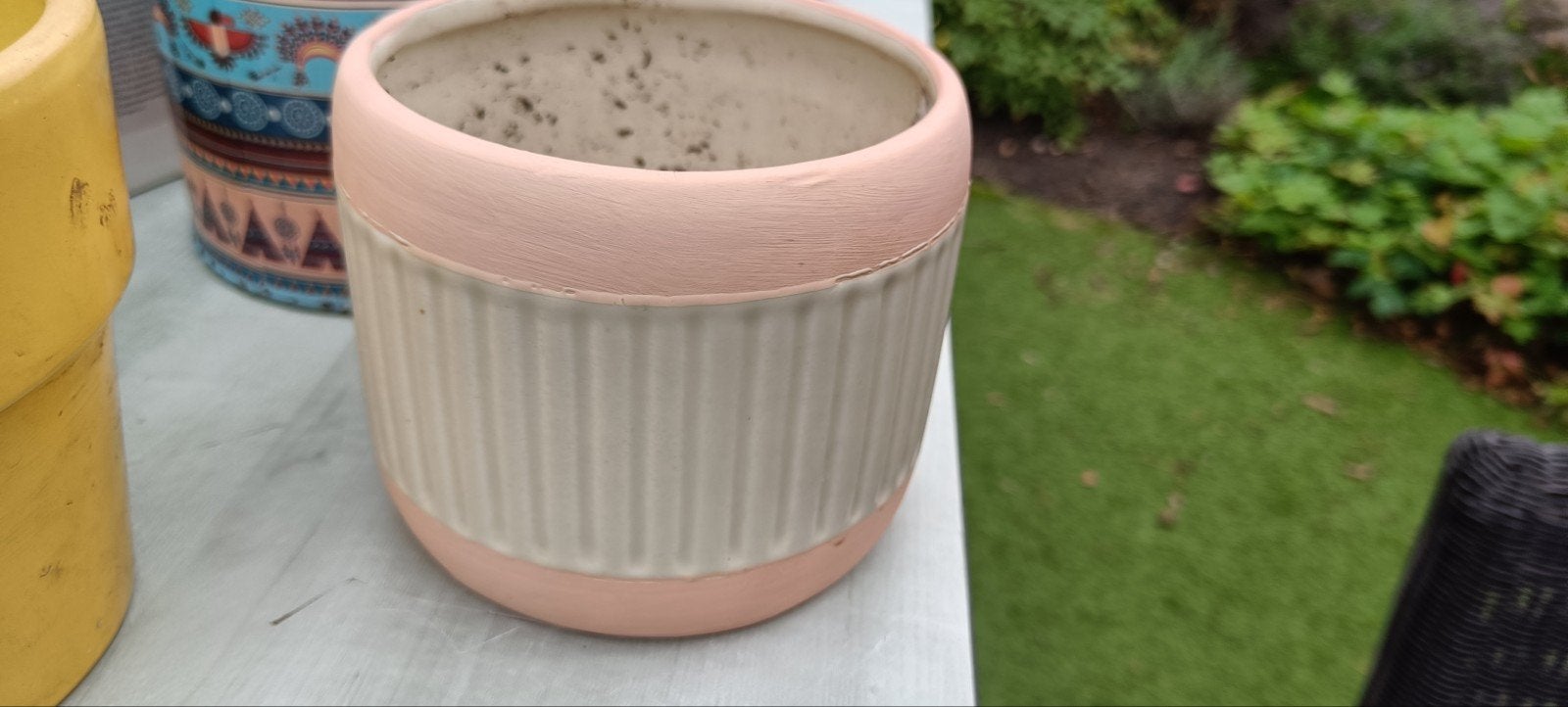 Diverse gratis bloempotten - Gebruikt maar in goede staat, Tuin en Terras, Ophalen, Overige materialen, Gebruikt, Minder dan 30 cm