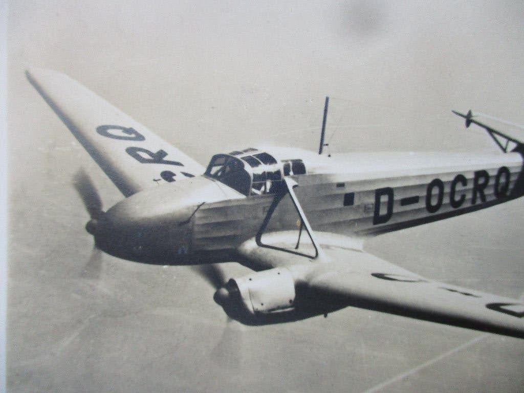 WO2 postkaart Luftwaffe vliegtuig Focke-Wulf Weihe, Verzenden, Luchtmacht, Duitsland, Foto of Poster