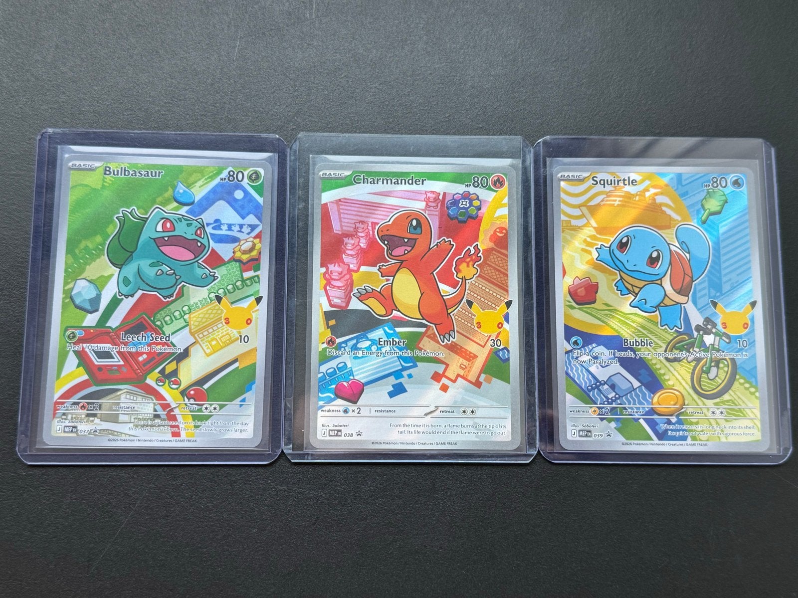 Pokémon Celebrations Classic Collection Kanto Starters, Ophalen of Verzenden, Zo goed als nieuw, Meerdere kaarten