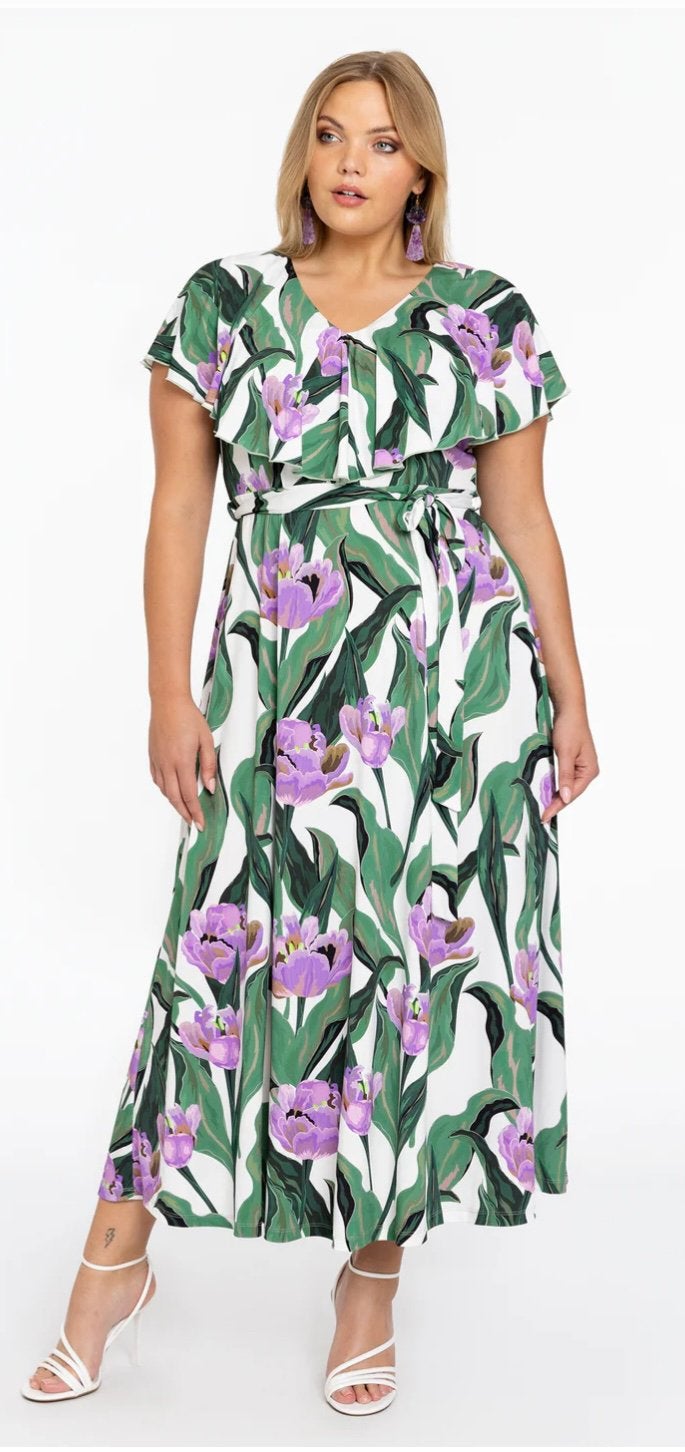 NIEUW Yoek jurk 52/54/56, Kleding | Dames, Verzenden, Nieuw, Zwart