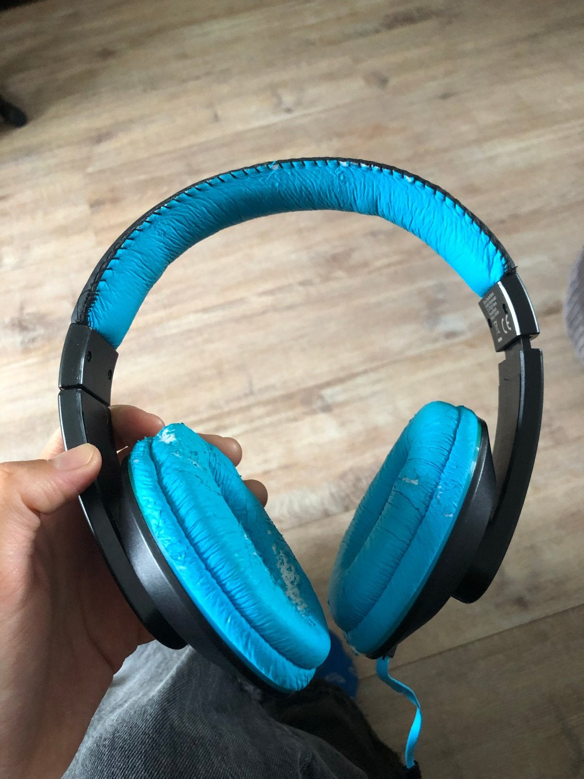 Grundig Koptelefoon - Blauw/Zwart (Gebruikt), Audio, Tv en Foto, Overige merken, Gebruikt, Ophalen of Verzenden, Over-ear