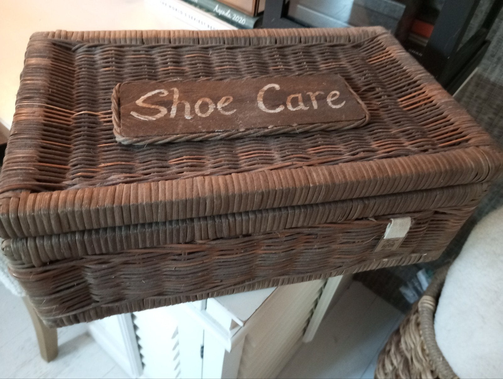 Riviera Maison shoe box, Ophalen of Verzenden, Zo goed als nieuw, Minder dan 50 cm