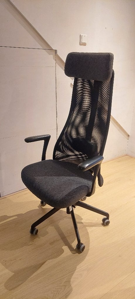 Comfort IKEA JÄRVFJÄLLET bureau-/gamingstoel (met leuningen), Huis en Inrichting, Bureaustoelen, Ophalen, Gaming bureaustoel, Zwart