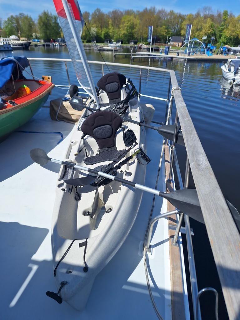 Hobie Mirage Trapkano 2 persoons in zeer nette staat, Watersport en Boten, Ophalen of Verzenden, Kajak