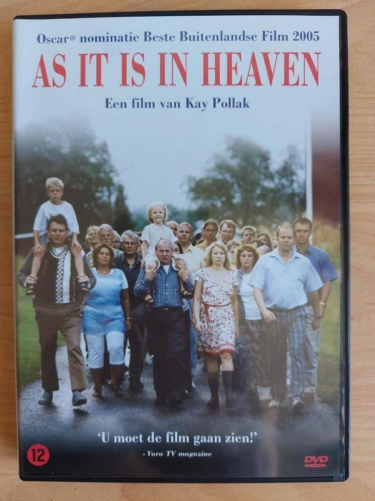 As it is in Heaven - zweedse film, Alle leeftijden, Ophalen of Verzenden, Zo goed als nieuw