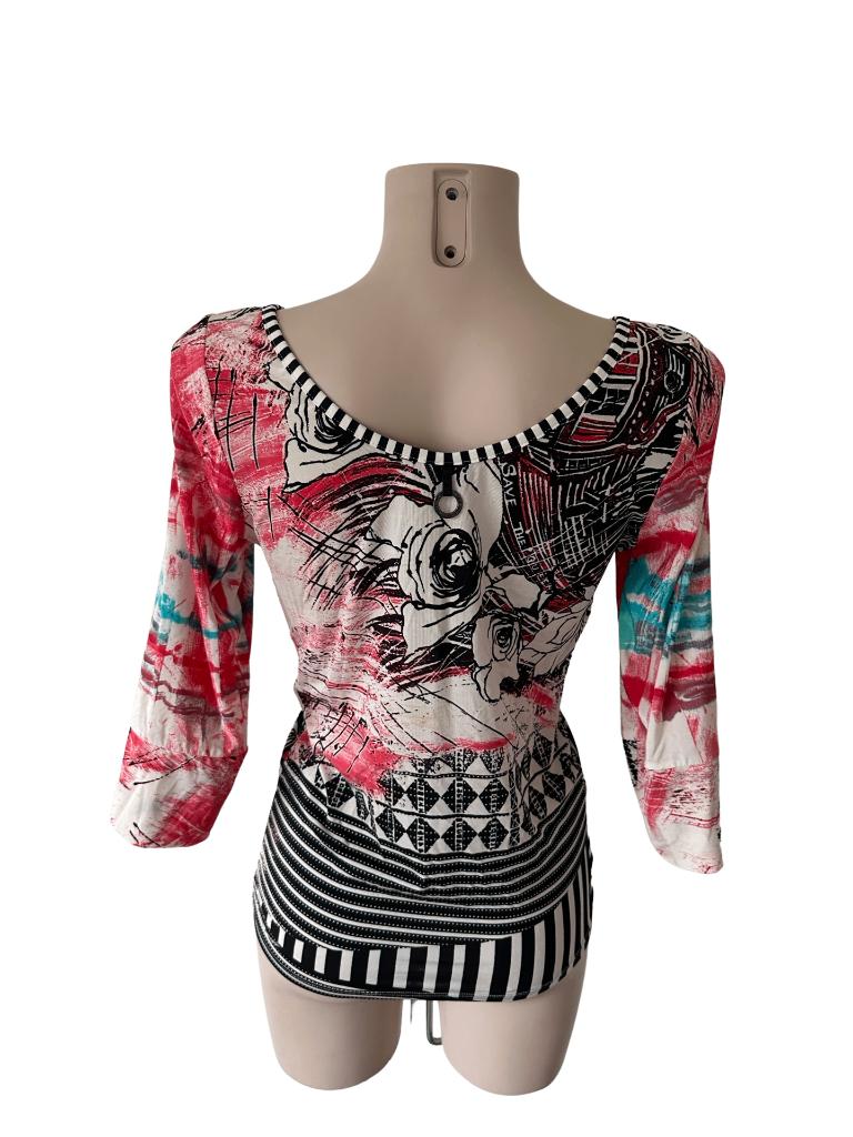 Save the Queen shirt S, Blauw, Ophalen of Verzenden, Zo goed als nieuw, Korte mouw
