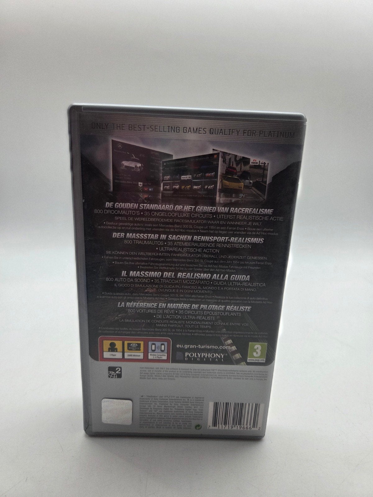Gran Turismo PSP - The Real Driving Simulator, Gebruikt, Sony Interactive Entertainment Europe Ltd, 10 Great Marlborough Street, London, W1F 7LP, UK