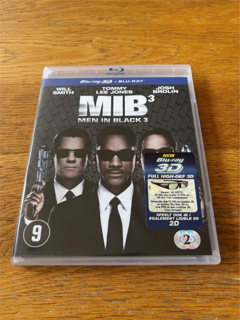 Blu-ray's Men in Black 3 - MIB 3 - 3D + 2D Versie - NL-Uitg., Gebruikt, Nederlands, Film, Ophalen of Verzenden