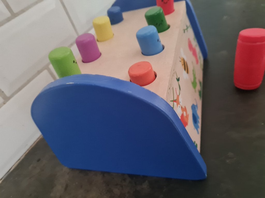 houten hamertje tik speelgoed, Heikant 21 Kaatsheuvel, Overige typen, Belle Vieille Brocante, Ophalen of Verzenden