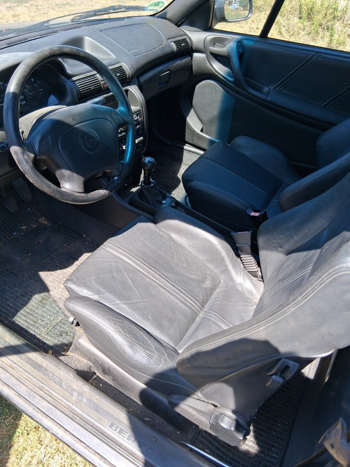 astra f interieur en cabrio dak, Ophalen, Opel