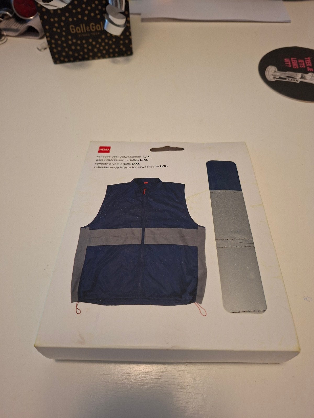 Hema Veiligheidsvest Volwassenen L/XL NIEUW, Auto diversen, Ophalen of Verzenden