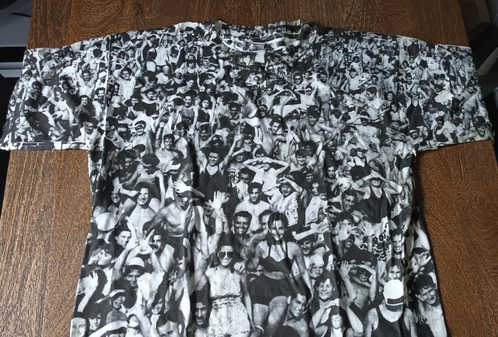 George Michael - promo t-shirt 1991, Ophalen of Verzenden, Gebruikt, Kleding