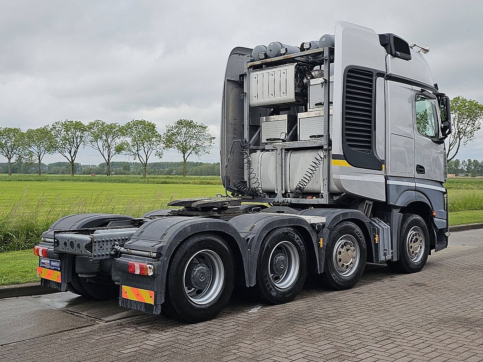 MERCEDES-BENZ ACTROS 4158 slt 180t turboretar., Euro 6, Overige kleuren, Mercedes-Benz, Bedrijf