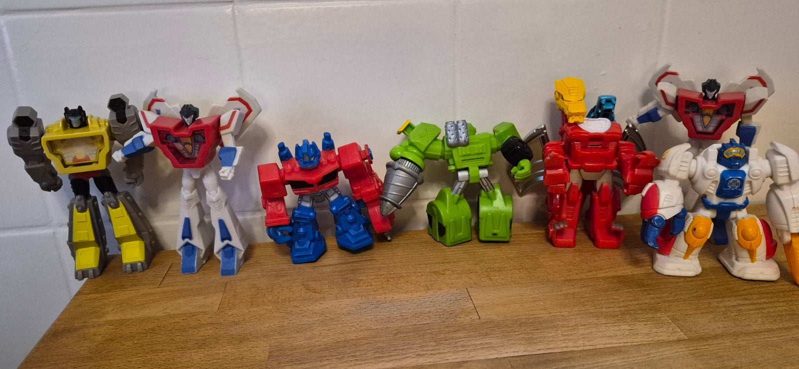7 Transformers Rescue Bots figuren set hasbro, Verzamelen, Transformers, Ophalen of Verzenden