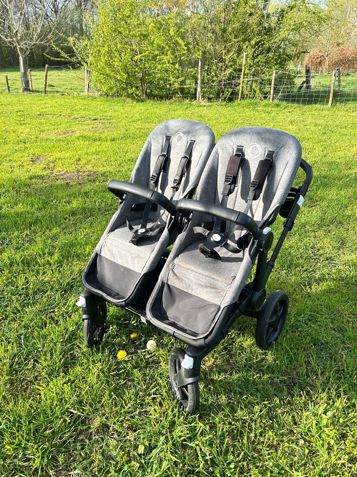 Bugaboo Donkey 3 Duo kinderwagen - Grijs, Ophalen, Gebruikt, Overige merken, Duomodel