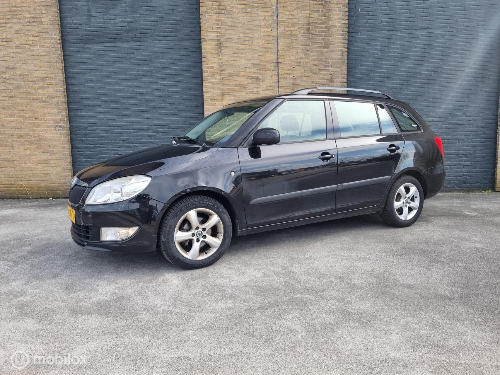 Skoda Fabia Combi 1.2 TDI Greenline, Auto's, Skoda, Euro 5, 450 kg, 1199 cc, Zwart