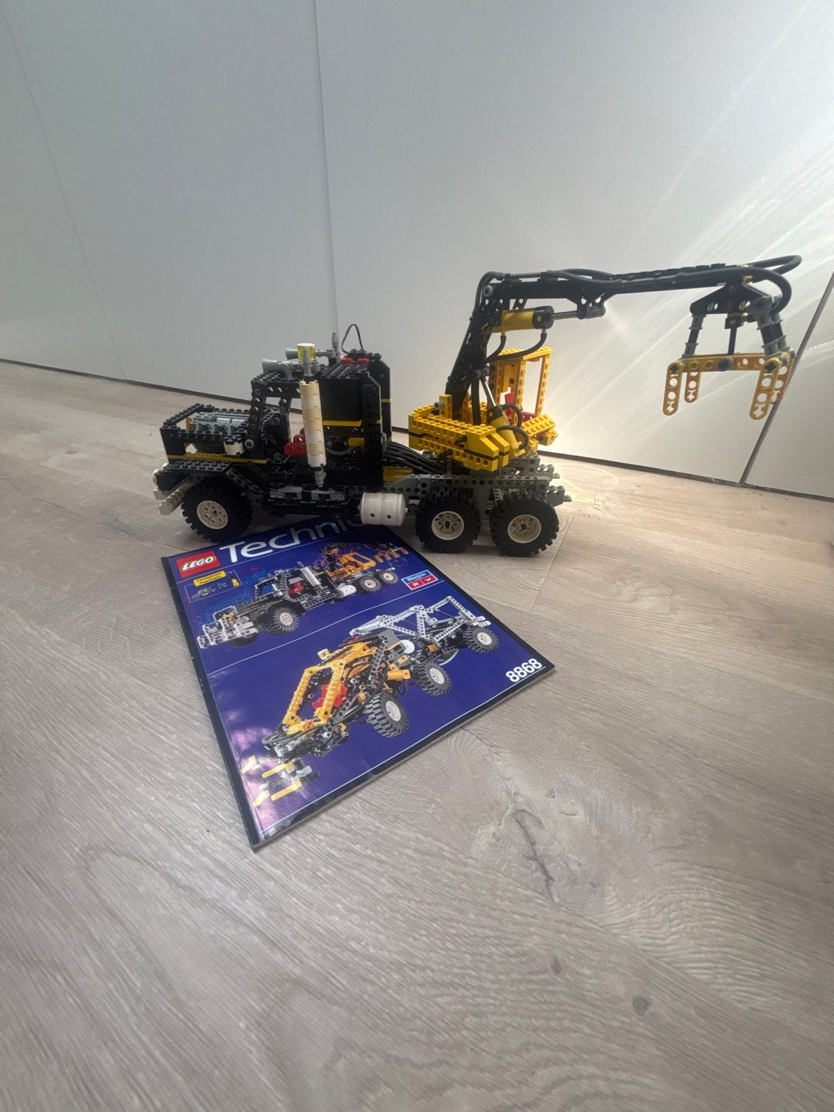 Lego Technic 8868 Kraanwagen met handleiding, Ophalen, Gebruikt, Lego, Complete set