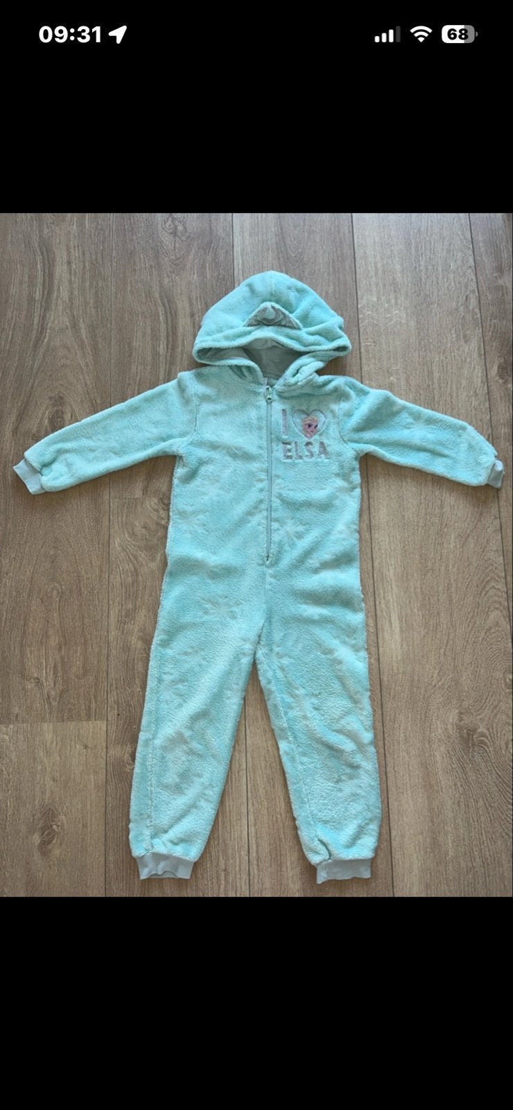 Frozen Elsa Onesie - Comfortabele Pyjama/Huispak, Ophalen of Verzenden, Gebruikt, Meisje