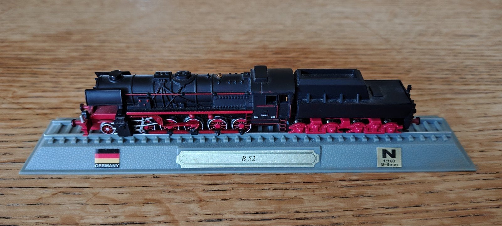 DelPrado Collection B52 Stoomtrein Schaal 1:160, Ophalen, Gelijkstroom of Wisselstroom, Locomotief, Overige merken
