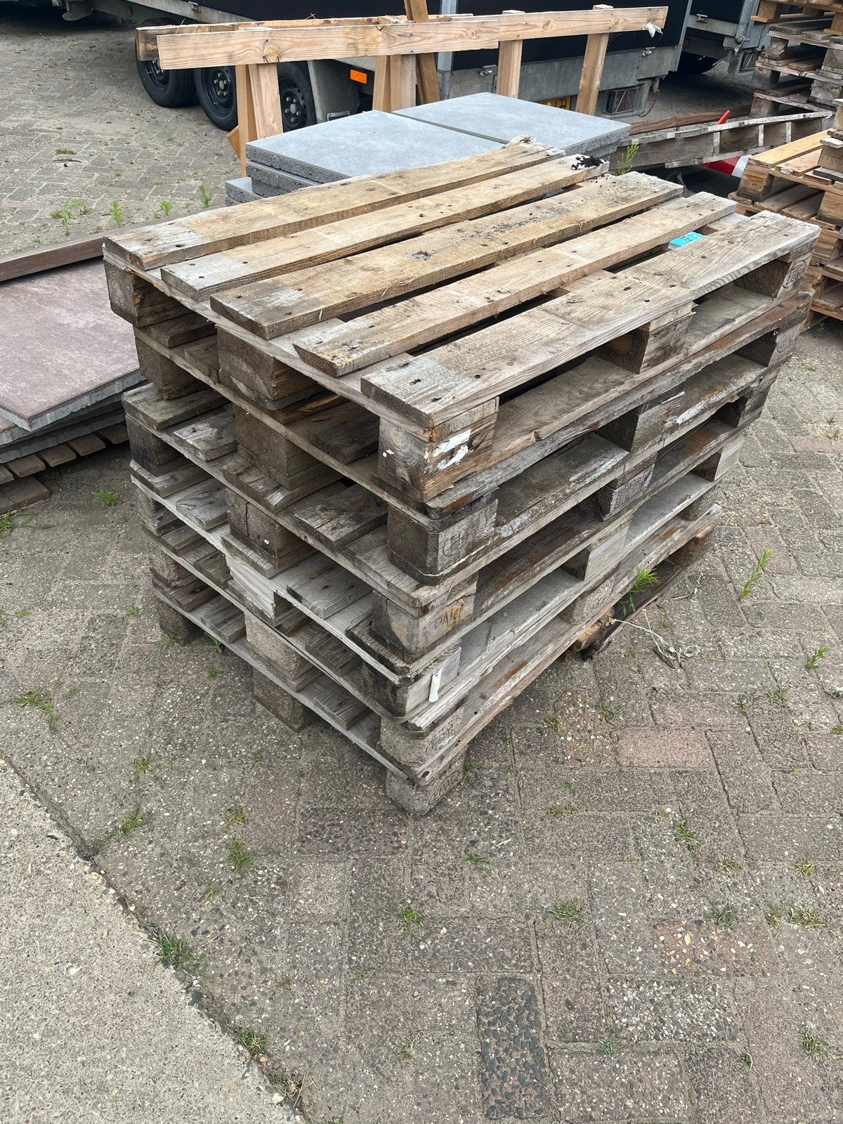 Gebruikte euro pallets, Ophalen, Gebruikt, 100 cm of meer, Geen idee