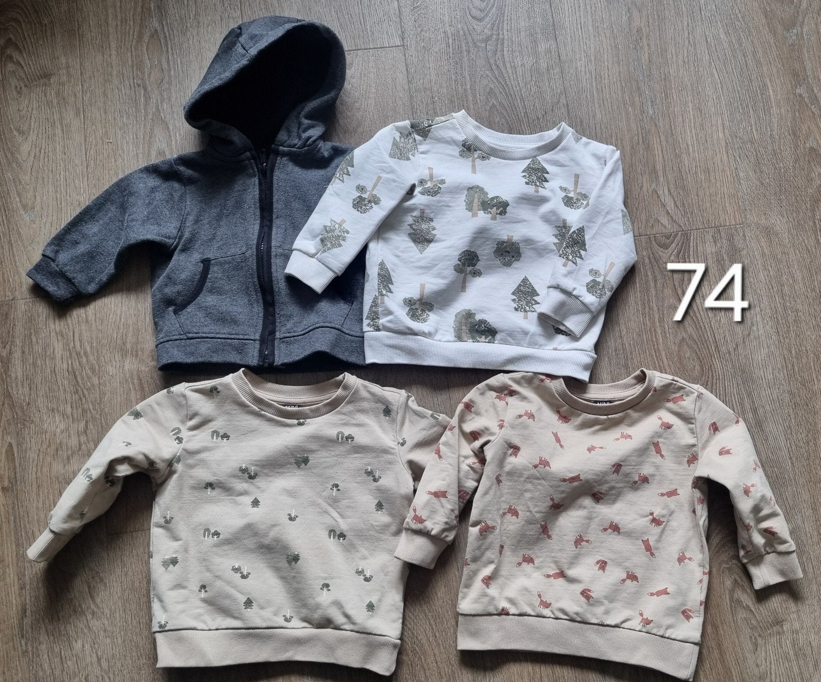 Zeer uitgebreid babykleding pakket maat 74 voor jongens, Ophalen, Gebruikt, Maat 74