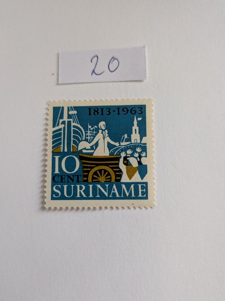 Suriname, Postzegels en Munten, Postzegels | Suriname, Verzenden, Postfris