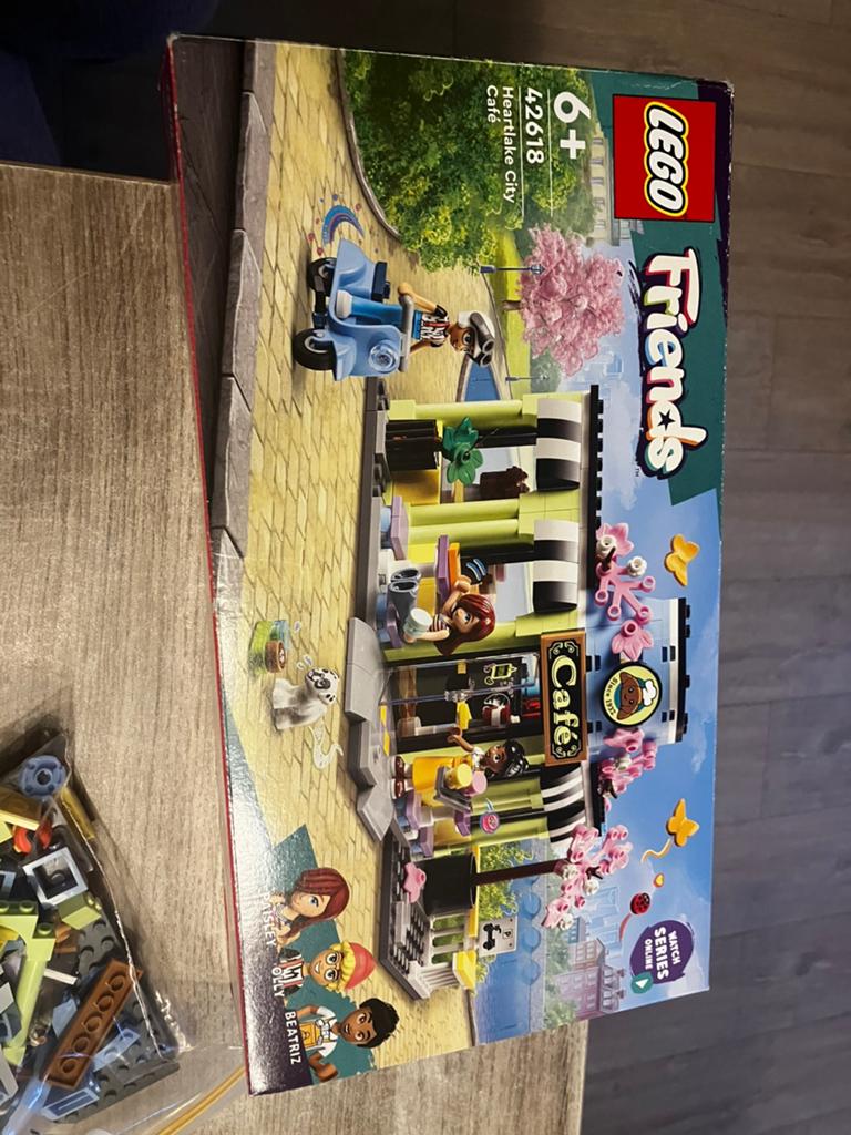 Lego Friends Café nr 42618, Lego, Friends, Ophalen of Verzenden, Zo goed als nieuw
