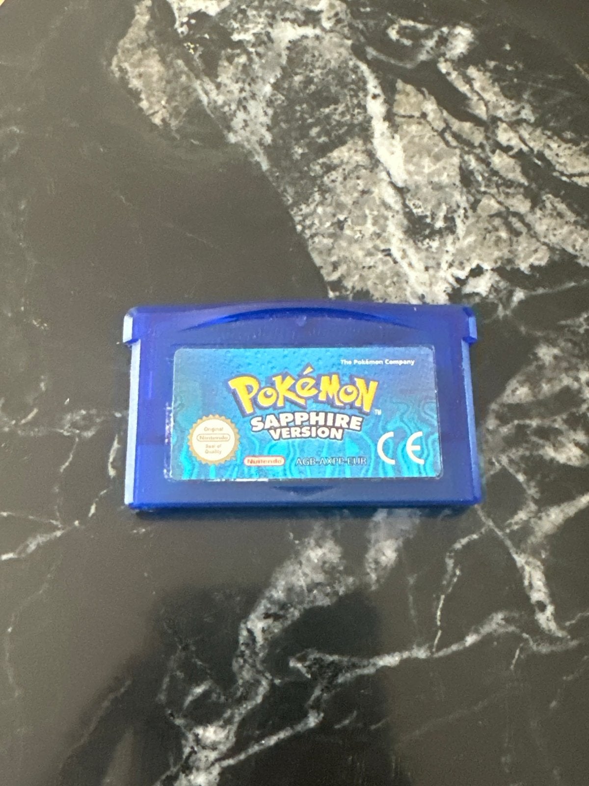 Pokémon Sapphire Version (Game Boy Advance), Spelcomputers en Games, Gebruikt, 1 speler, Ophalen of Verzenden, Role Playing Game (Rpg)