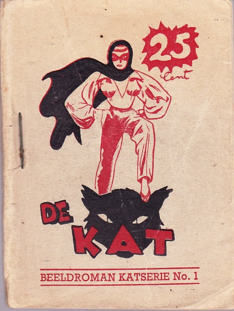 De Kat Beeldroman Katserie No. 1 - Vergif in New-York, Eén stripboek, Ophalen of Verzenden, Onbekend, Gelezen