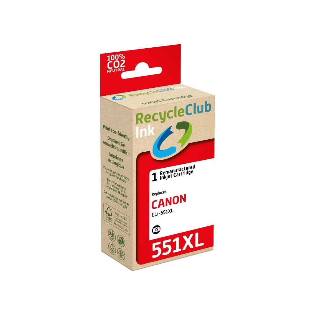 Canon inkt CLI-551XL foto-zwart - Nieuw & gesealed, Ophalen of Verzenden, Nieuw, Cartridge, Canon