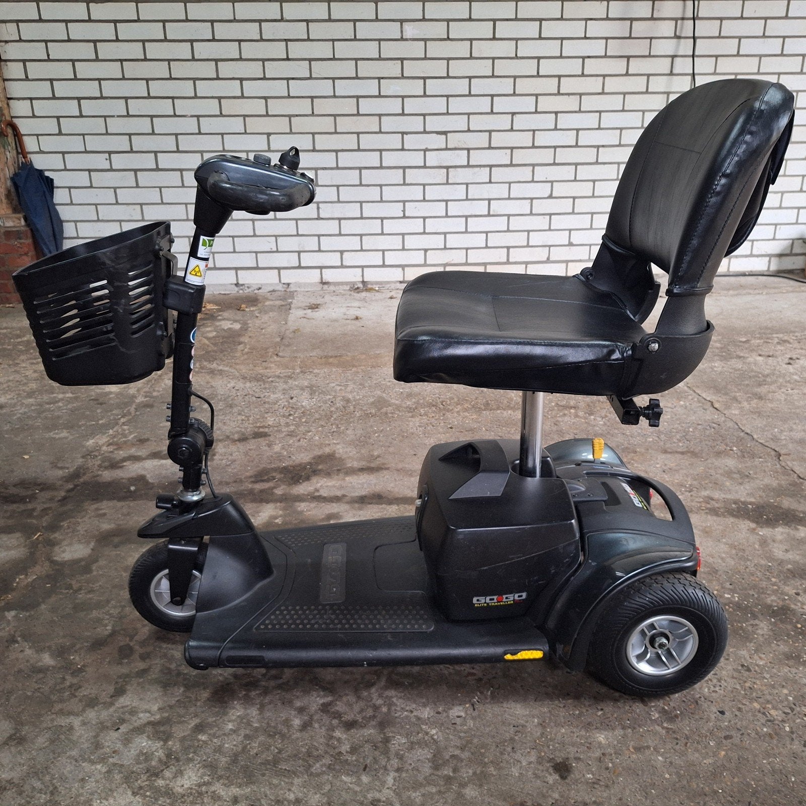 Pride Gogo Elite traveller Plus 3, Ophalen, 10 km/u of minder, 15 km of minder, Gebruikt