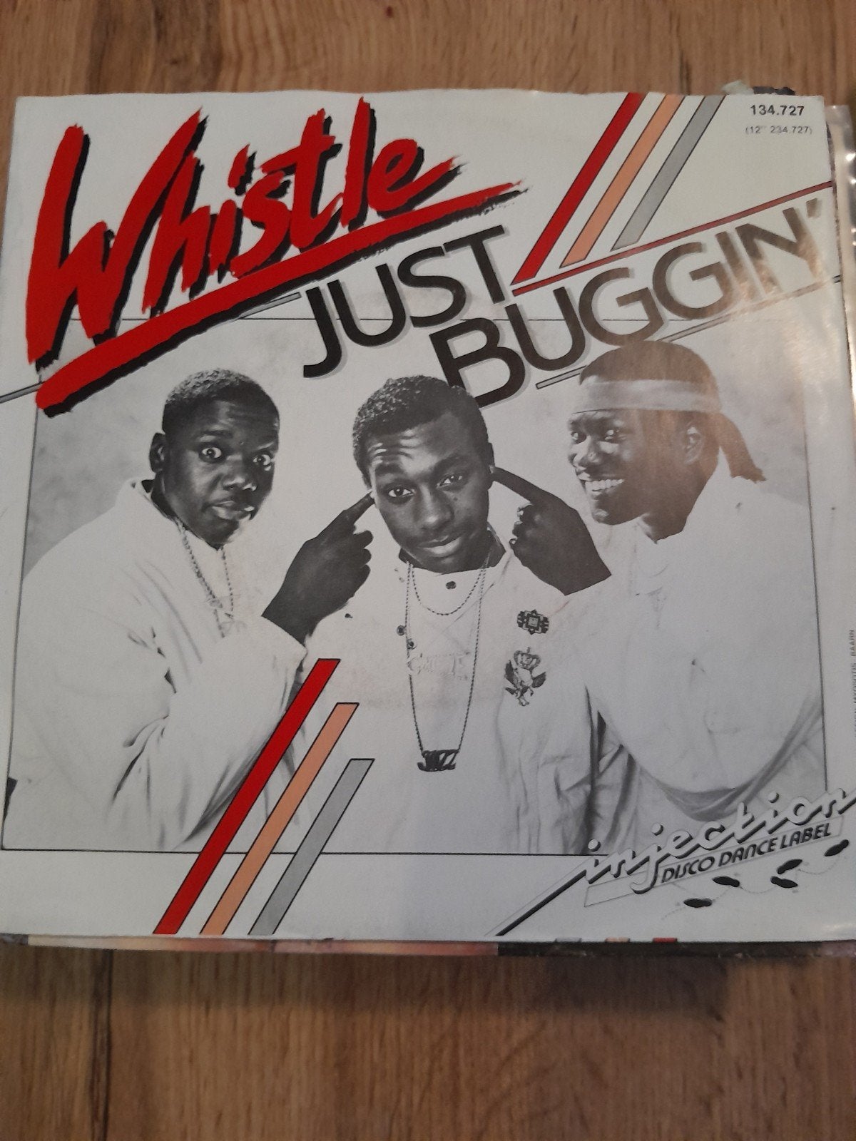 Whistle 7inch just buggin, Ophalen of Verzenden, Zo goed als nieuw, Pop