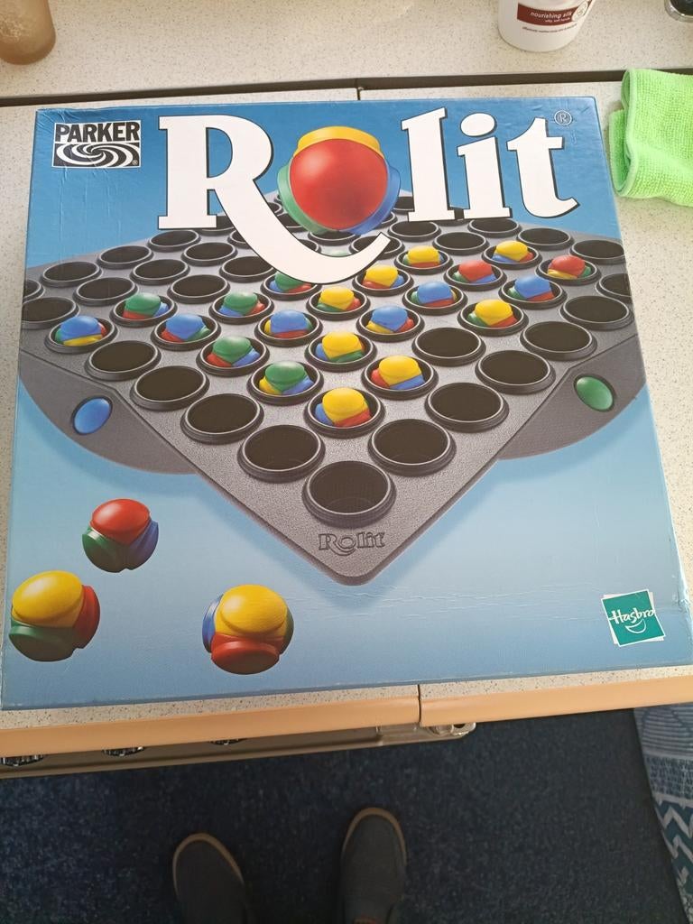 Rolit bordspel van Parker - Zo goed als nieuw, Hobby en Vrije tijd, Gezelschapsspellen | Bordspellen, Zo goed als nieuw, Drie of vier spelers