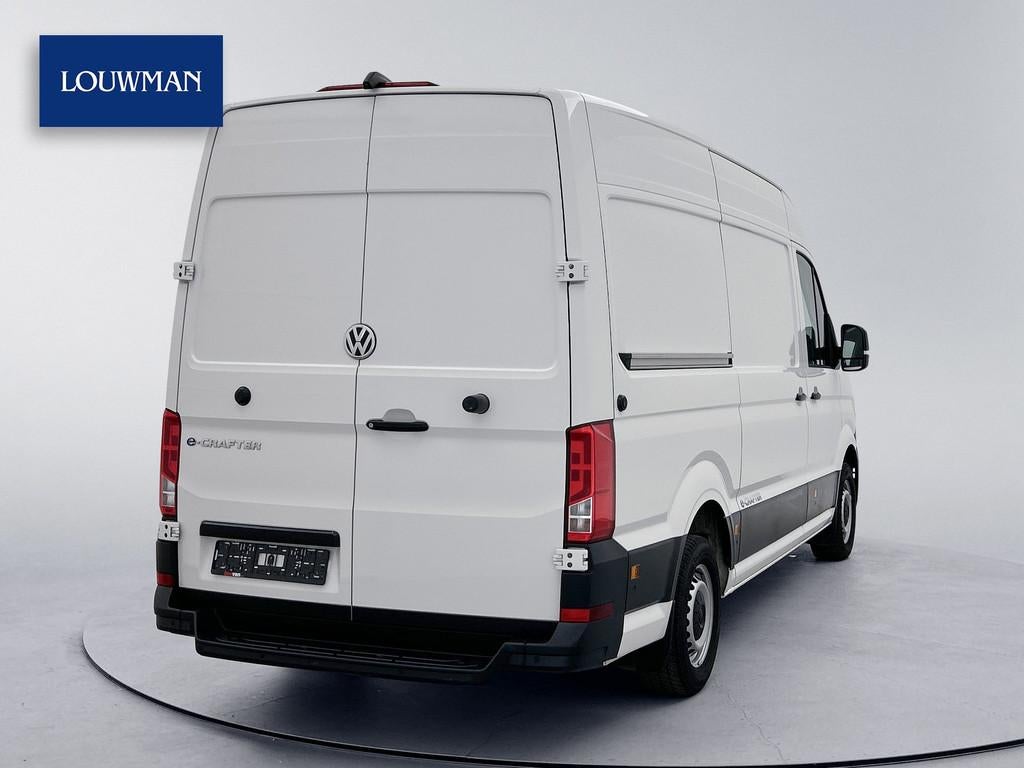 Volkswagen e-Crafter L3H3 36 kWh Led Camera Stoelverwarming, Gebruikt, Zwart, 35 kWh, Met garantie (alle)