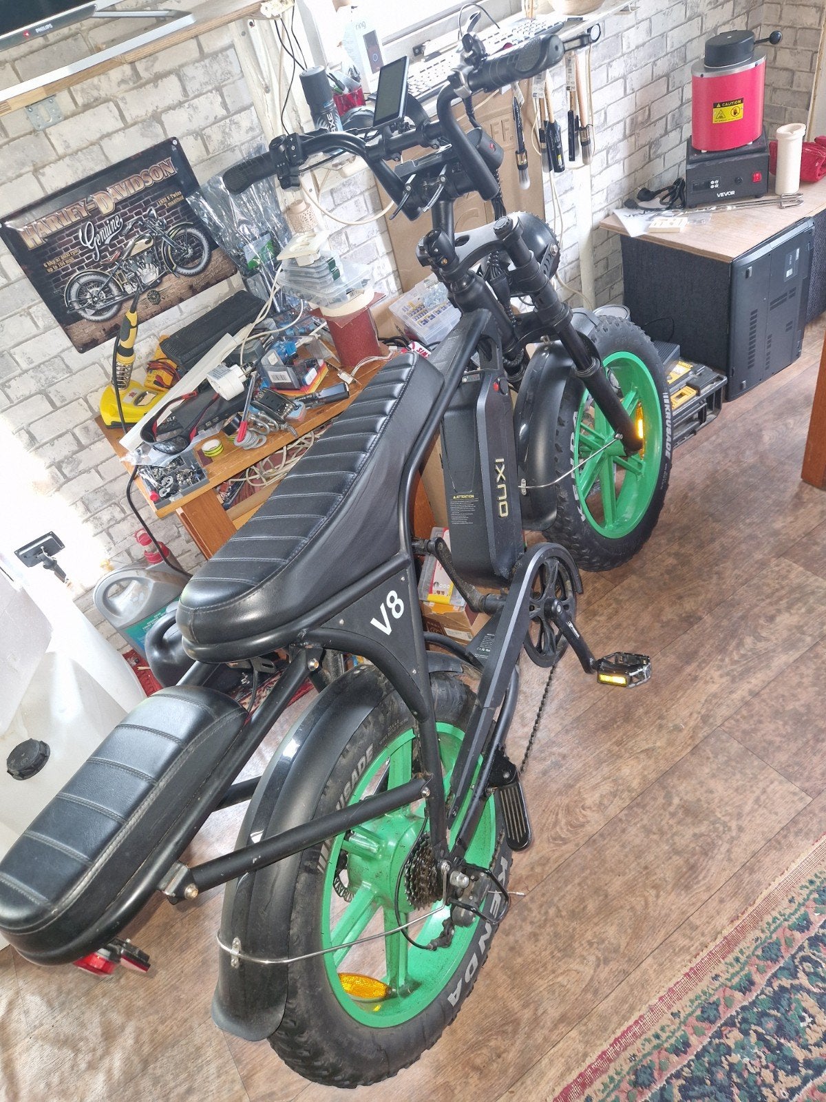 Fatbike V8 ouxi/of te ruil tegen ps5, Gebruikt, 59 cm of meer, 50 km per accu of meer, Ophalen