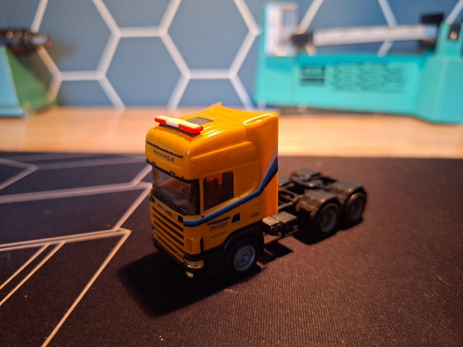 1:87 Herpa truck Prangl, Ophalen of Verzenden, Gebruikt, Bus of Vrachtwagen, Herpa