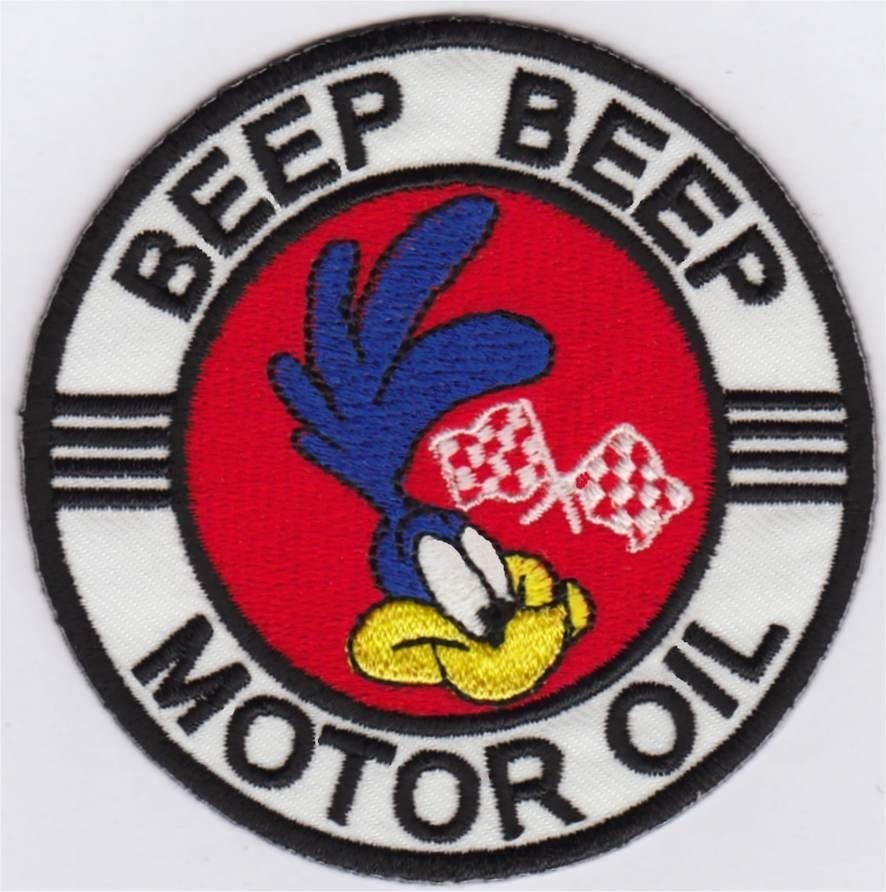 Road Runner Motor Oil patch embleem, Verzenden