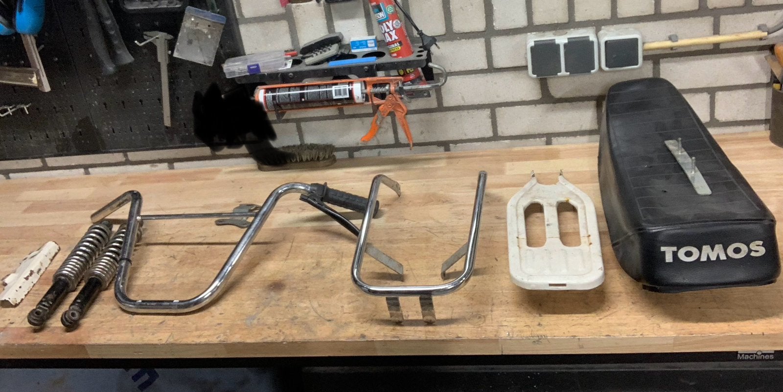 Tomos onderdelen, Ophalen of Verzenden, Gebruikt, Frame