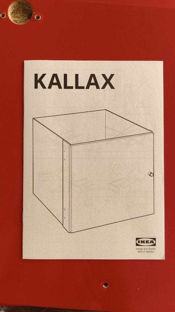 Kallax inzetkastjes, Ophalen, Zo goed als nieuw