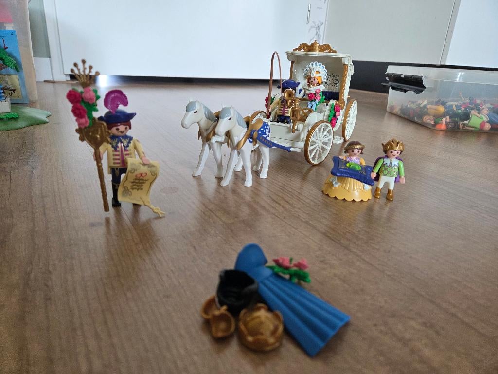 4258 Playmobil koninklijke koets, Ophalen of Verzenden, Gebruikt