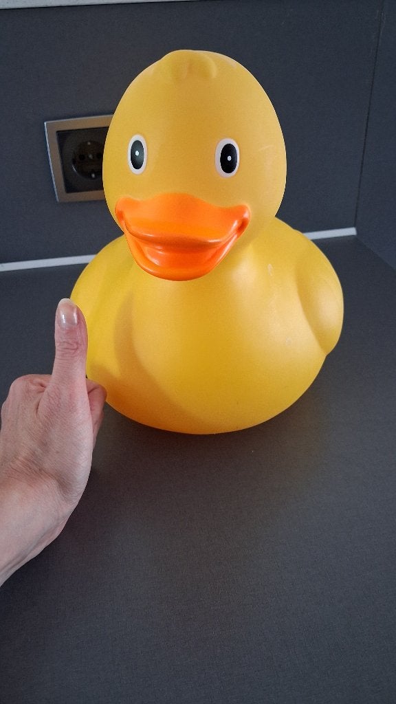 Grote bad eend, Ophalen, Zo goed als nieuw, Badeend