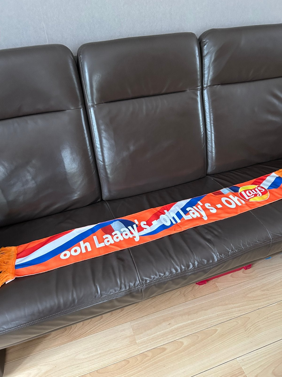 Nieuw Oranje juich sjaal Lay’s, Ophalen of Verzenden, Nieuw, Overige typen, Overige