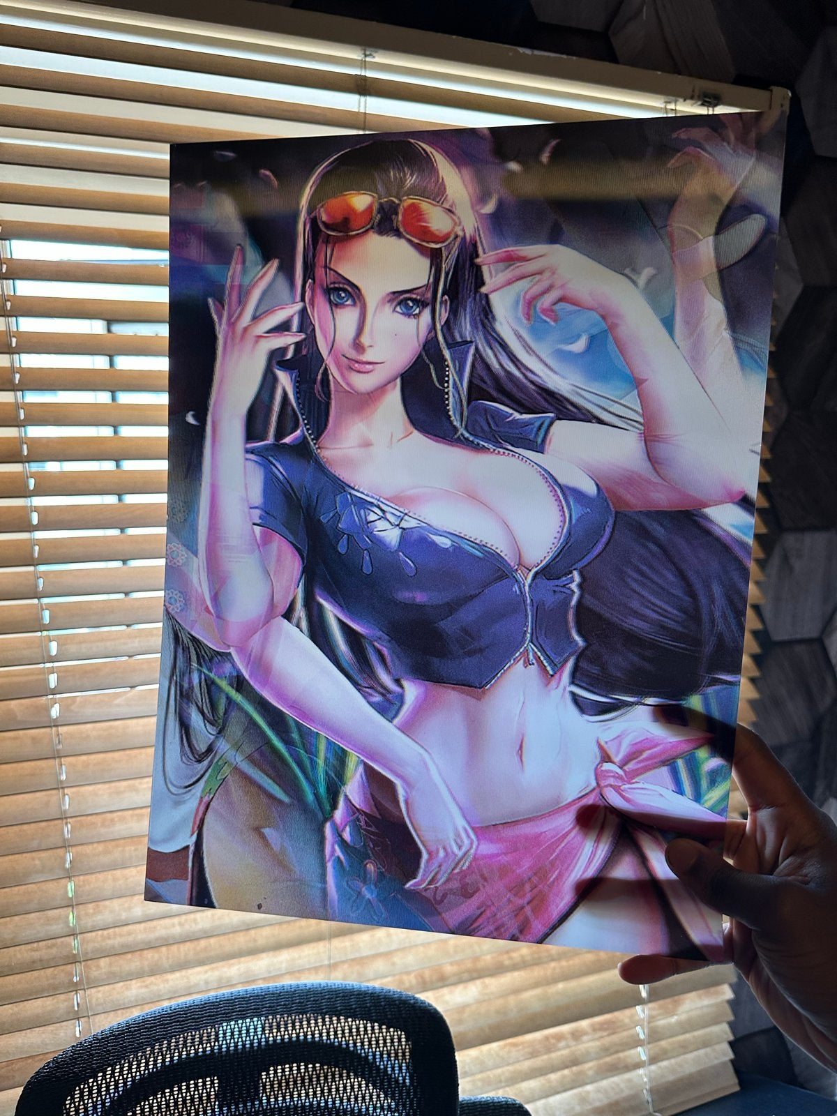 One Piece Girls Nami, Robin en Hancock 3D Poster - 30x40 cm, Minder dan 50 cm, Nieuw, Ophalen of Verzenden, Foto of Poster