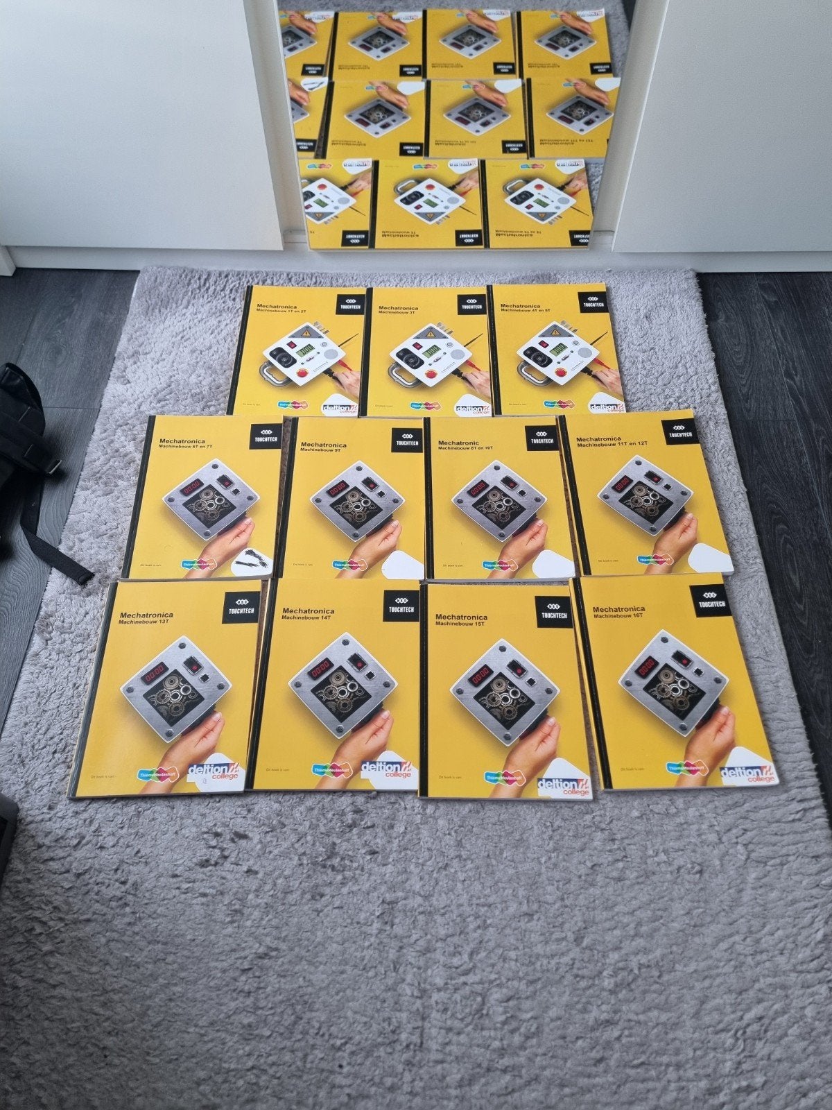 Touchtech Machinebouw Mechatronica Deltion College 1T tot 16, Boeken, Ophalen of Verzenden, Overige niveaus