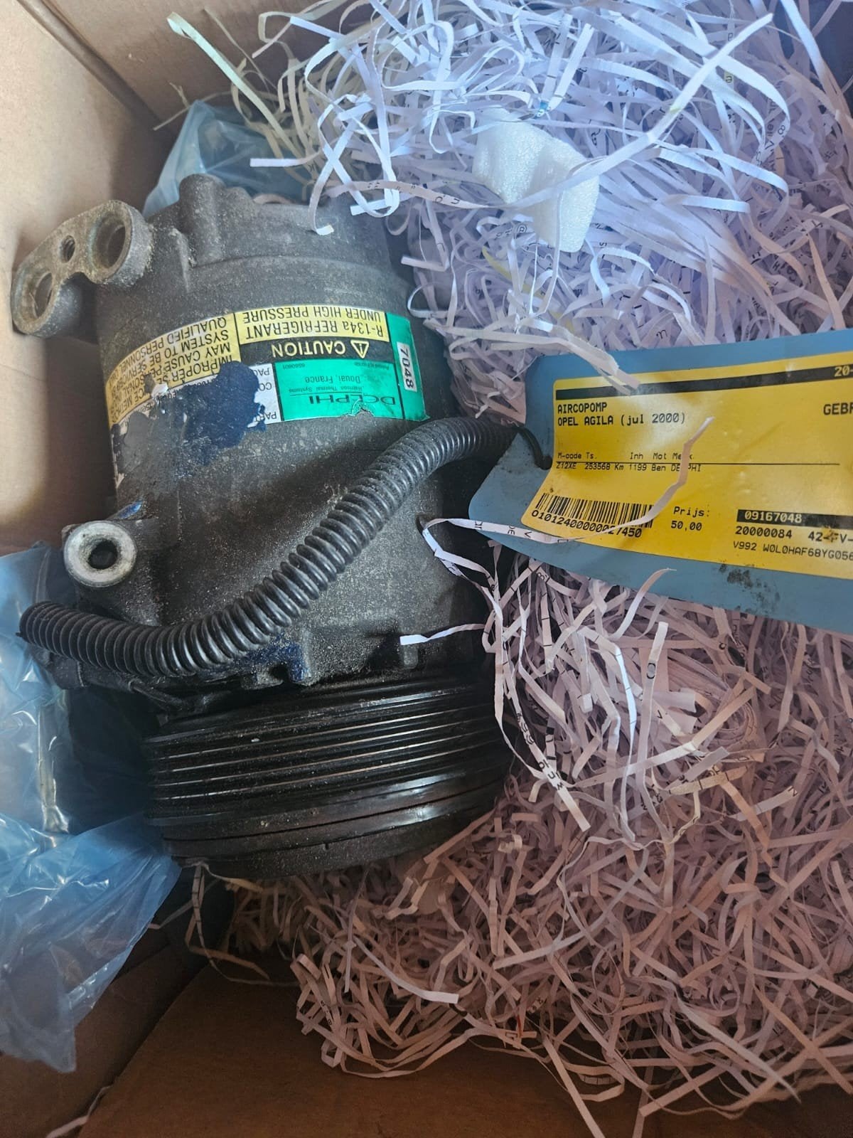 Airco pomp Opel Agila (juli 2000) - Gebruikt, Auto-onderdelen, Ophalen of Verzenden