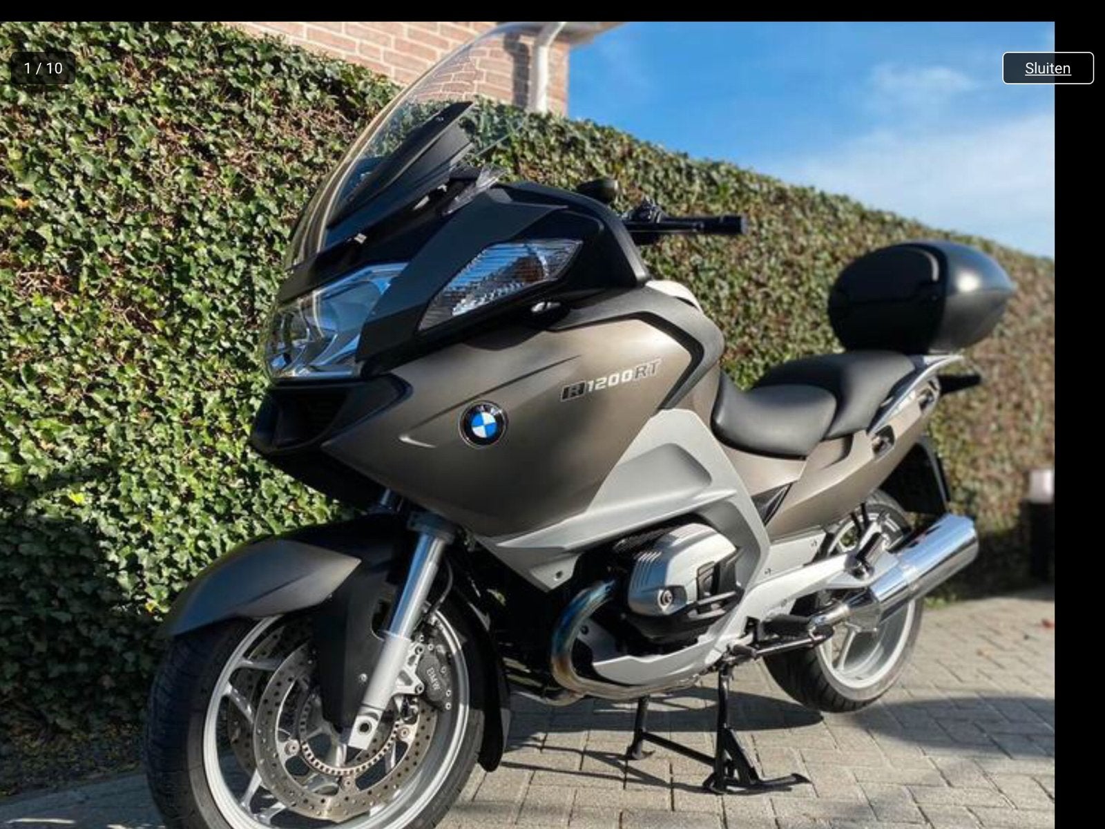 BMW R1200RT  DOHC met 20.100km, 2 cilinders, Motorrijbewijs A, Particulier, Toermotor