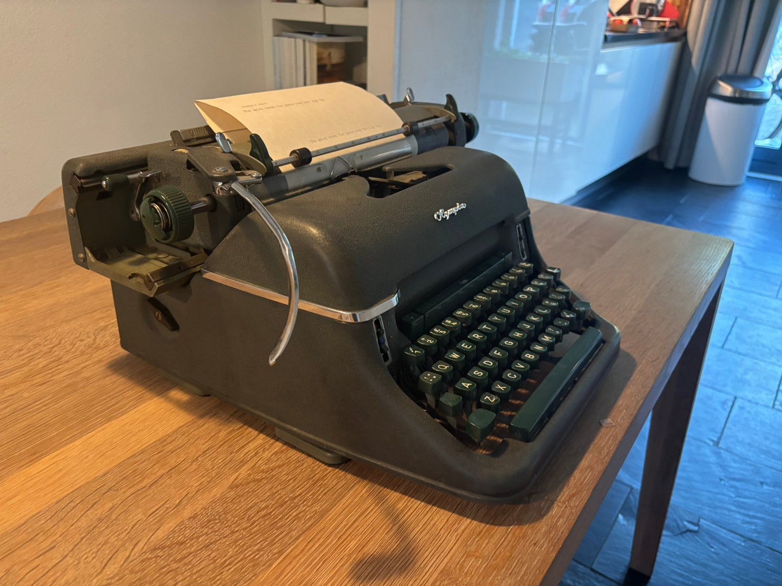 TEAB: Olympia SG-1 kantoor typemachine 1962, Ophalen, Gebruikt
