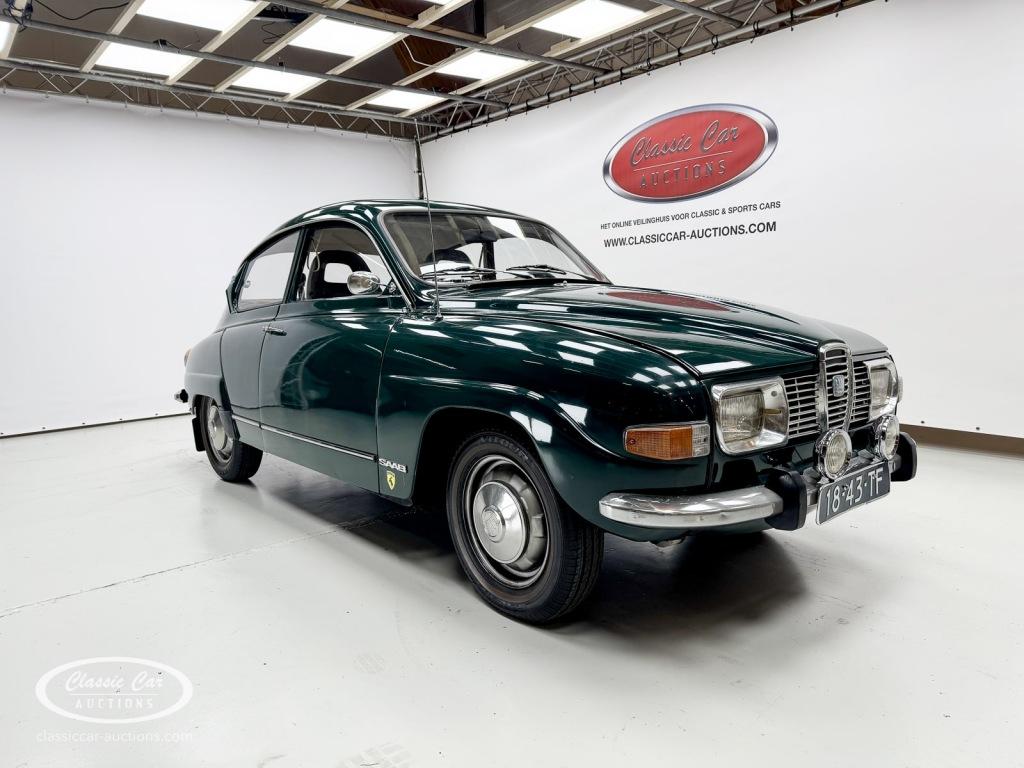 Saab 96 L V4  - ONLINE AUCTION, Auto's, 65 pk, 1498 cc, Origineel Nederlands, Bedrijf