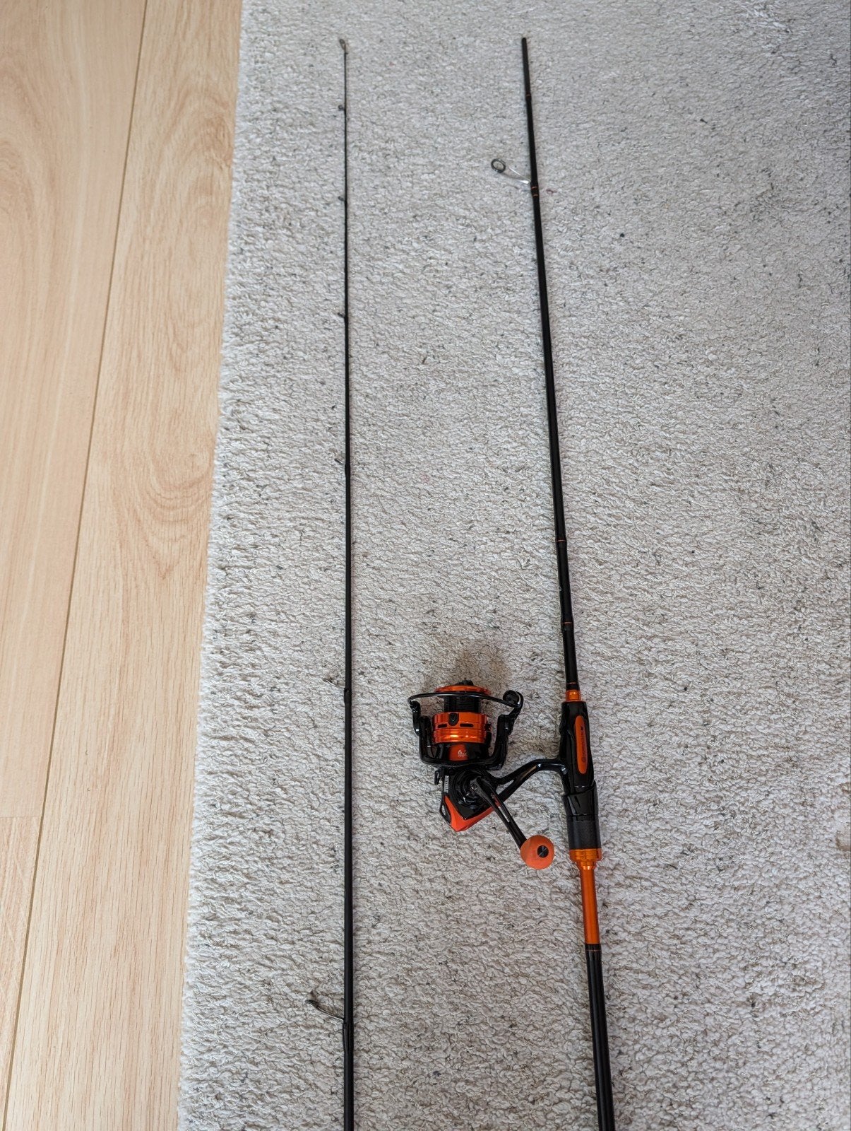 Mitchell Colors MX Spinning Combo 2000FD - 2.20M, Ophalen, Zo goed als nieuw, Complete hengel